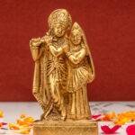 brass Radha Krishna