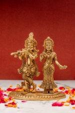 brass-Radha-Krishna
