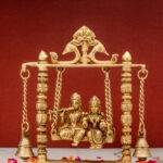brass Radha Krishna