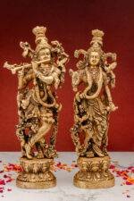 Brass Radha Krishna