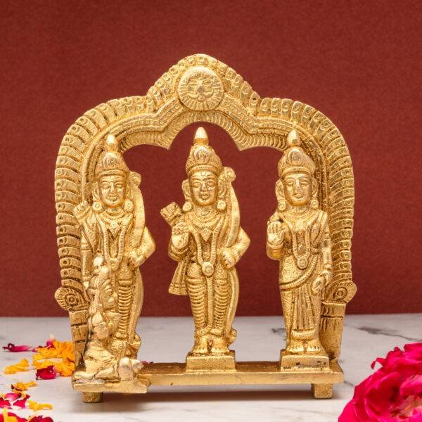 Brass Ram Darbar - 5.5 Inch