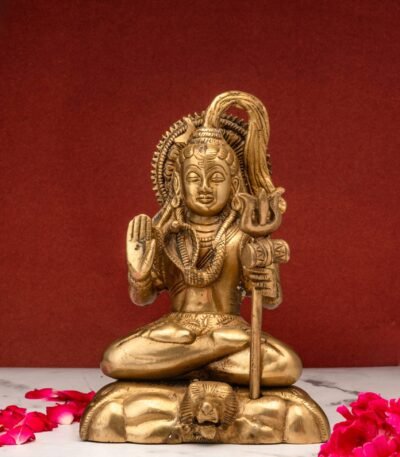 Brass Shiva