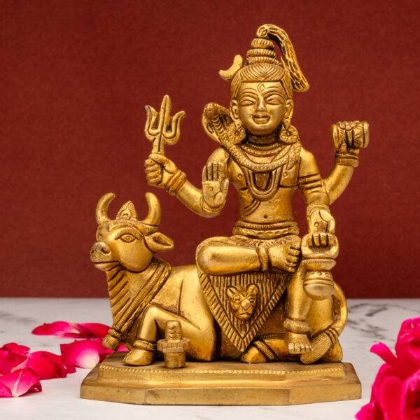 Brass Shiva