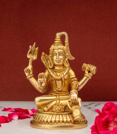 Brass Shiva