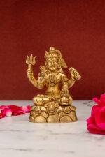 Brass Shiva
