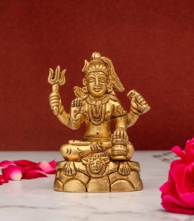 Brass Shiva
