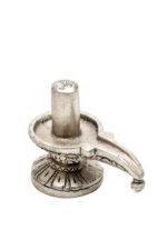 Brass Silver Coated Superfine Shivling – 3.5 Inch - Image 7