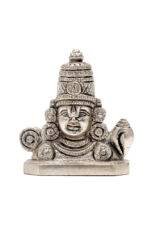 Brass Silver-Coated Superfine Tirupati Balaji Idol Face - 2.75 Inches - Image 7
