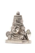Brass Silver-Coated Superfine Tirupati Balaji Idol Face - 2.75 Inches - Image 6