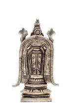 Brass Silver-Coated Superfine Tirupati Balaji Idol- 4.75 Inches - Image 8
