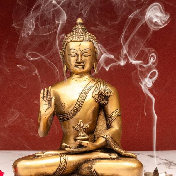 brass buddha