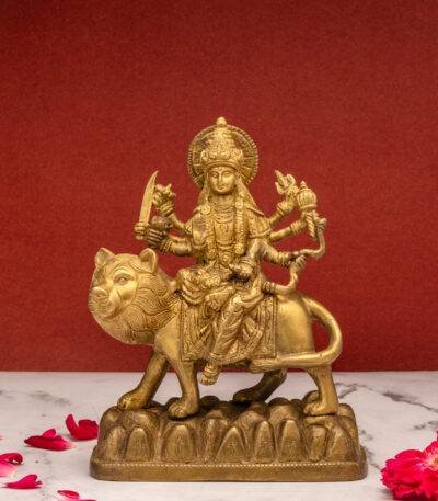 Brass Durga