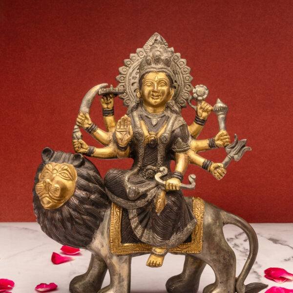 Brass Durga