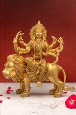 brass durga