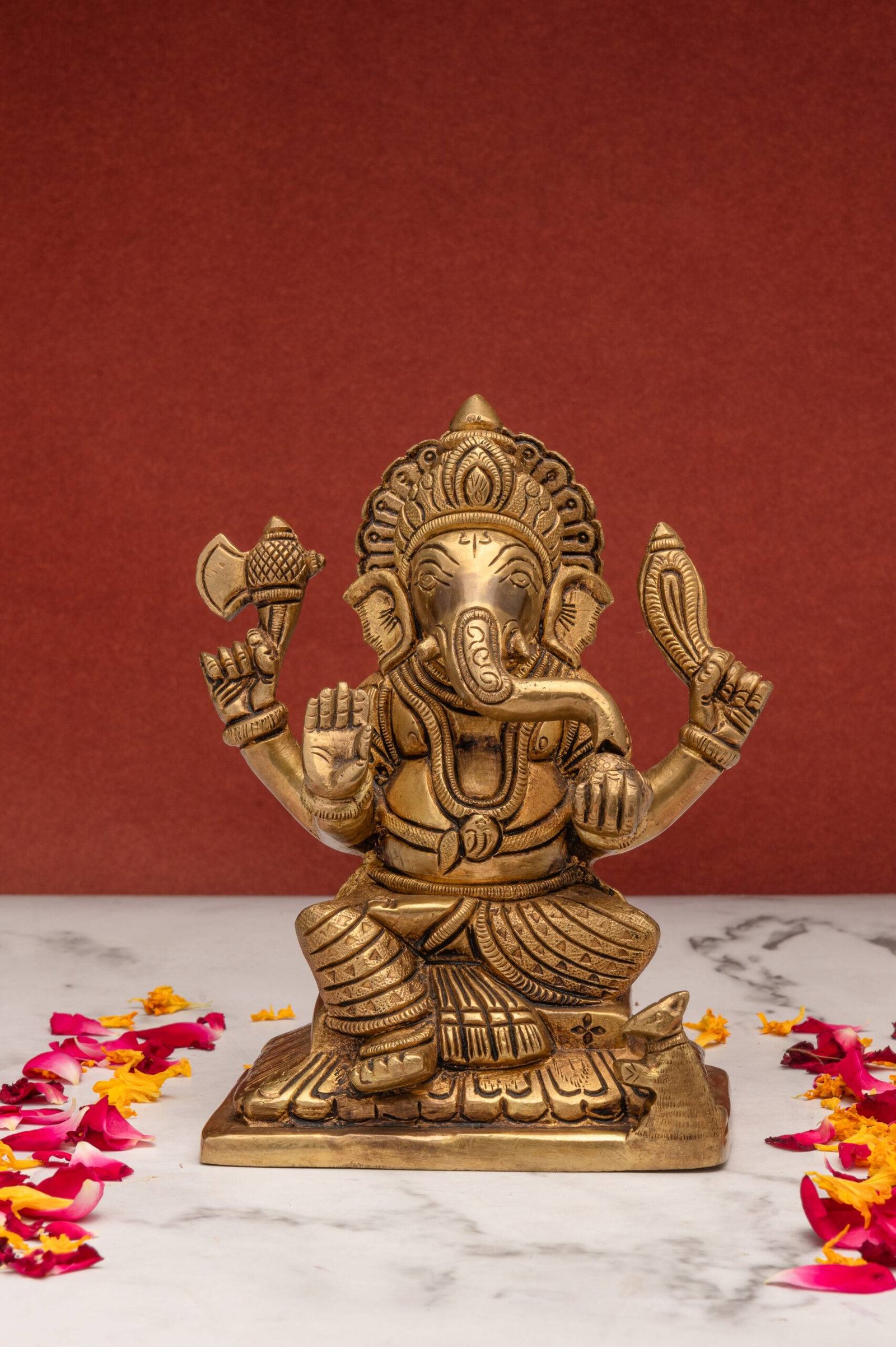 brass ganesha 121 (8) Brass Ganesha