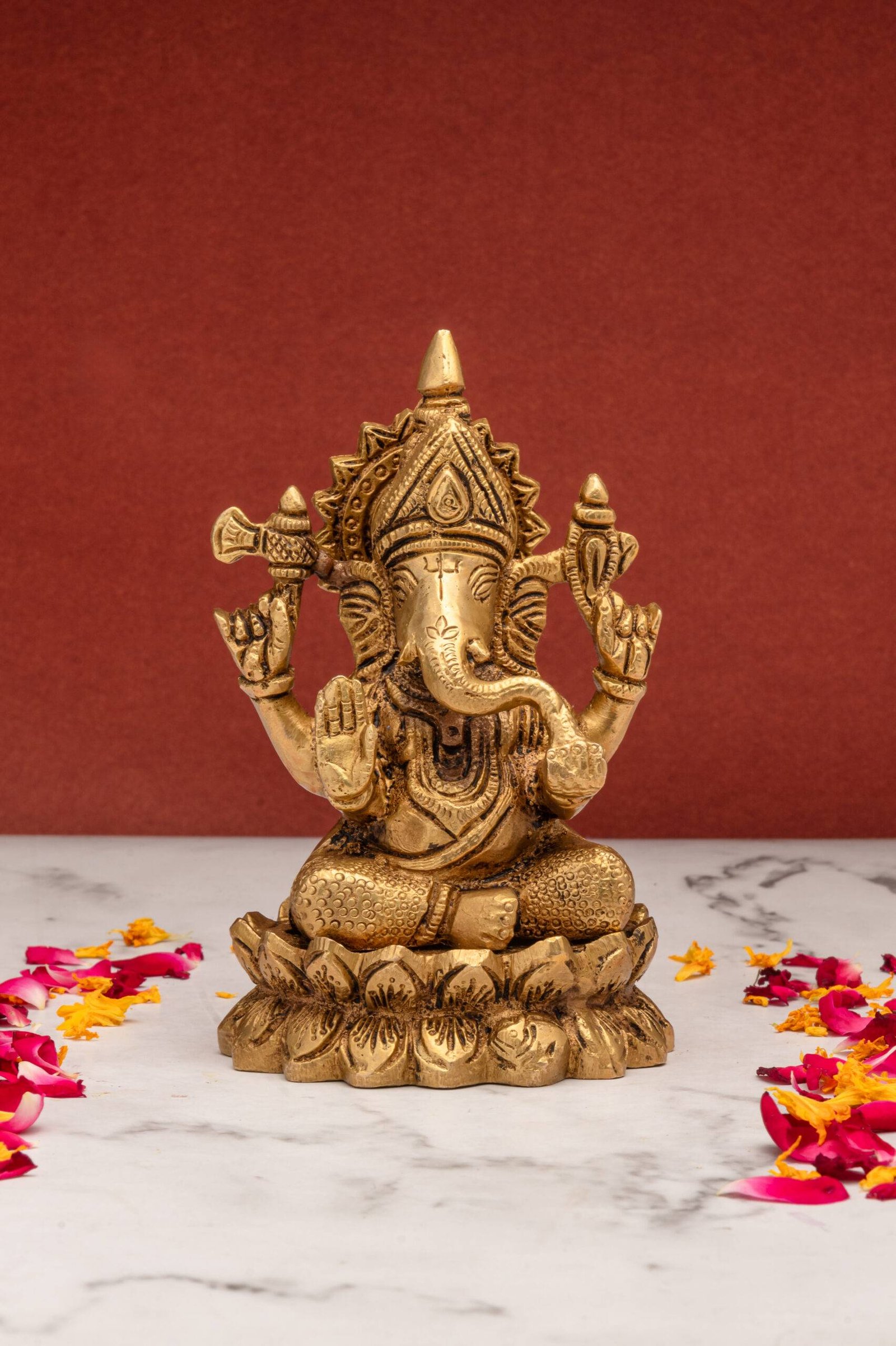 brass ganesha 122 (8) Brass Ganesha