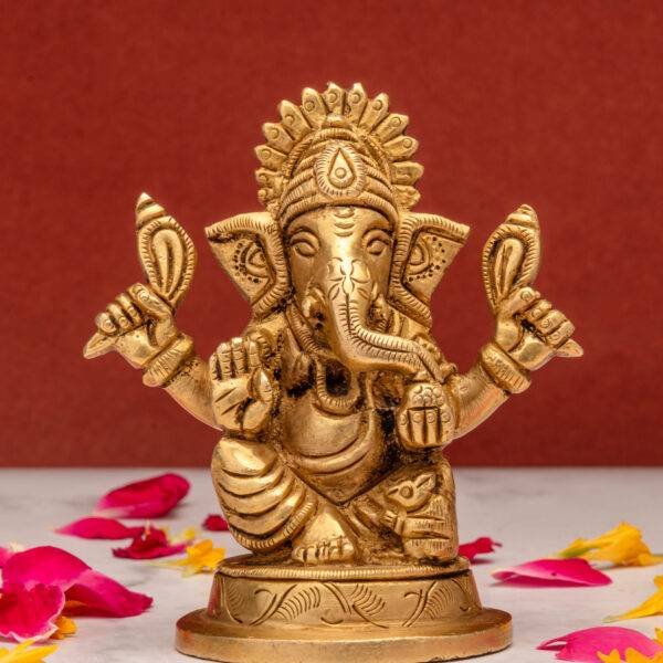 brass ganesha