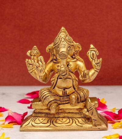 brass ganesha