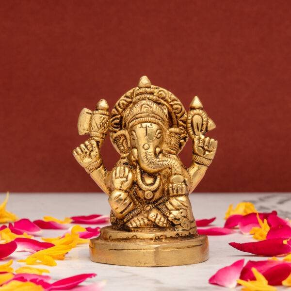 brass ganesha