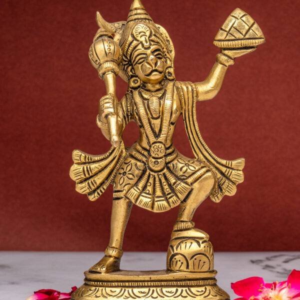 brass hanuman