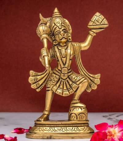 brass hanuman