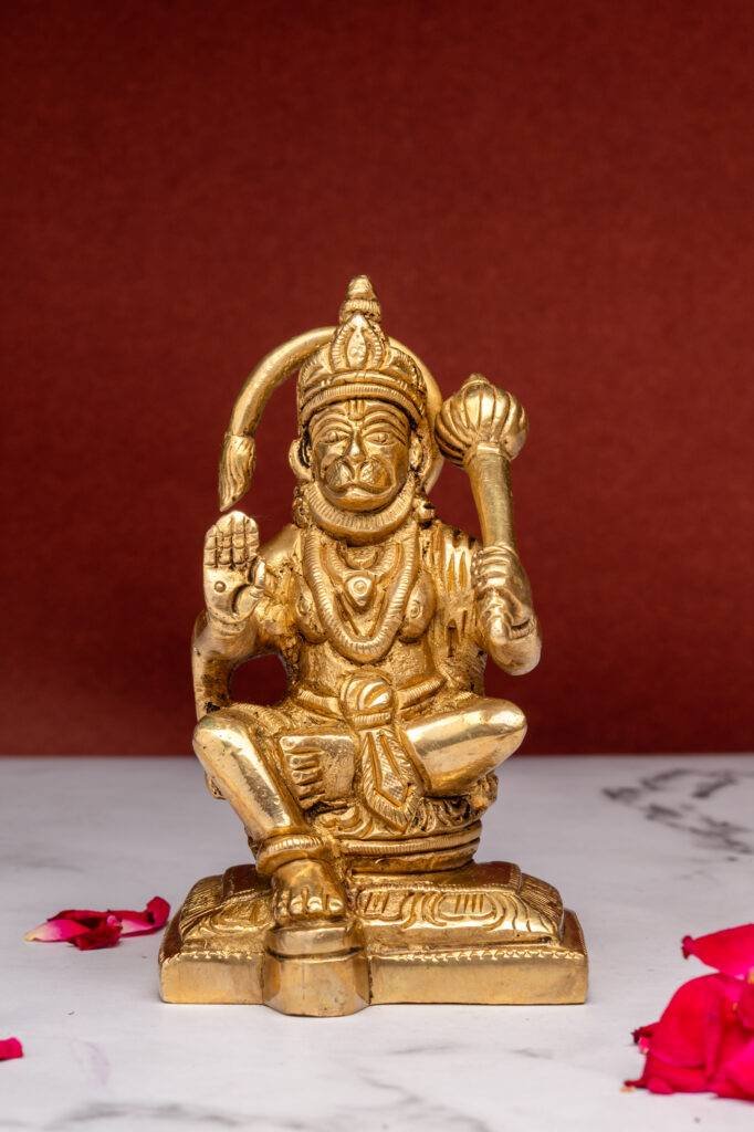 brass hanuman
