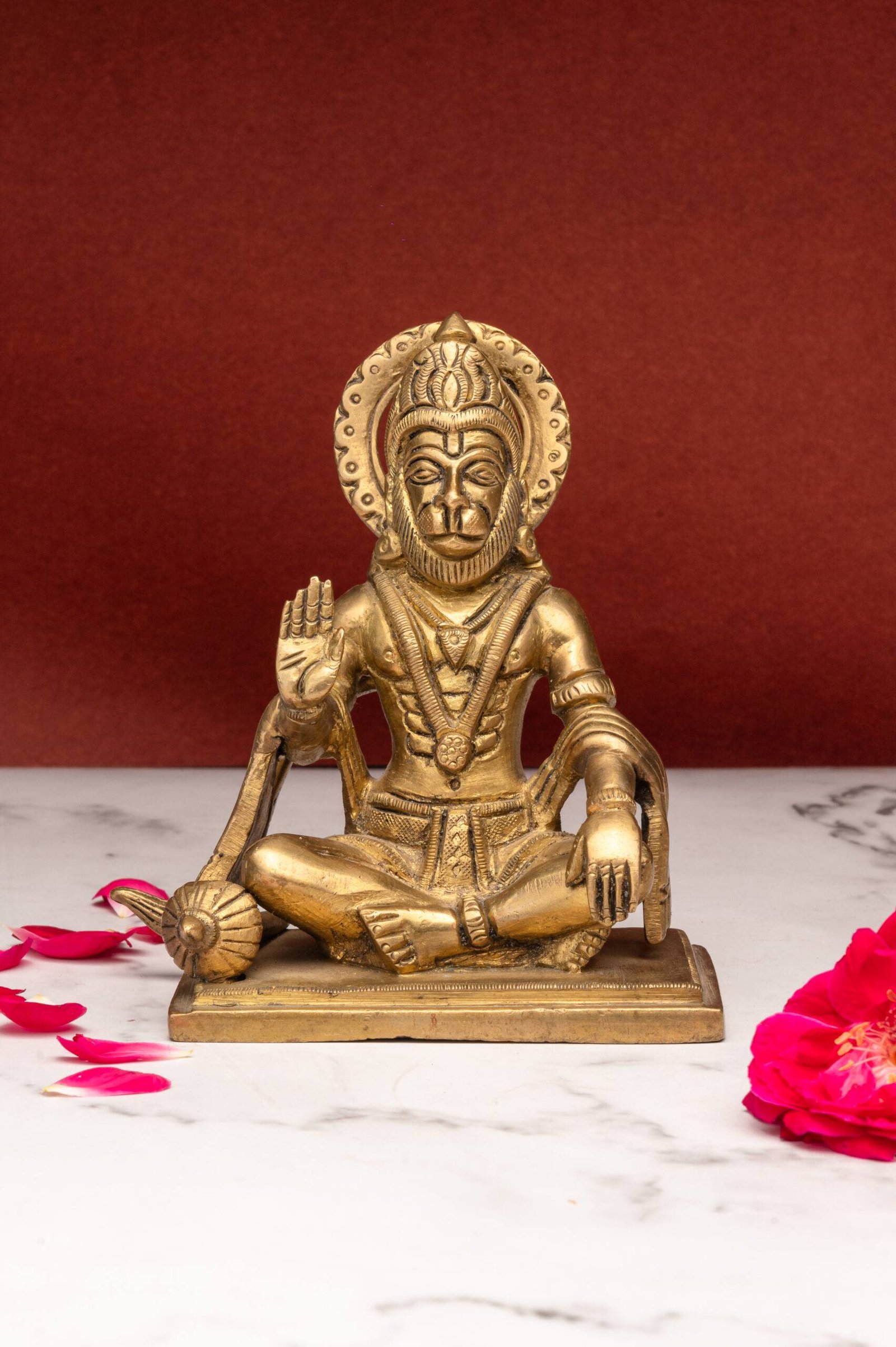 brass hanuman 20 (6) Brass Hanuman