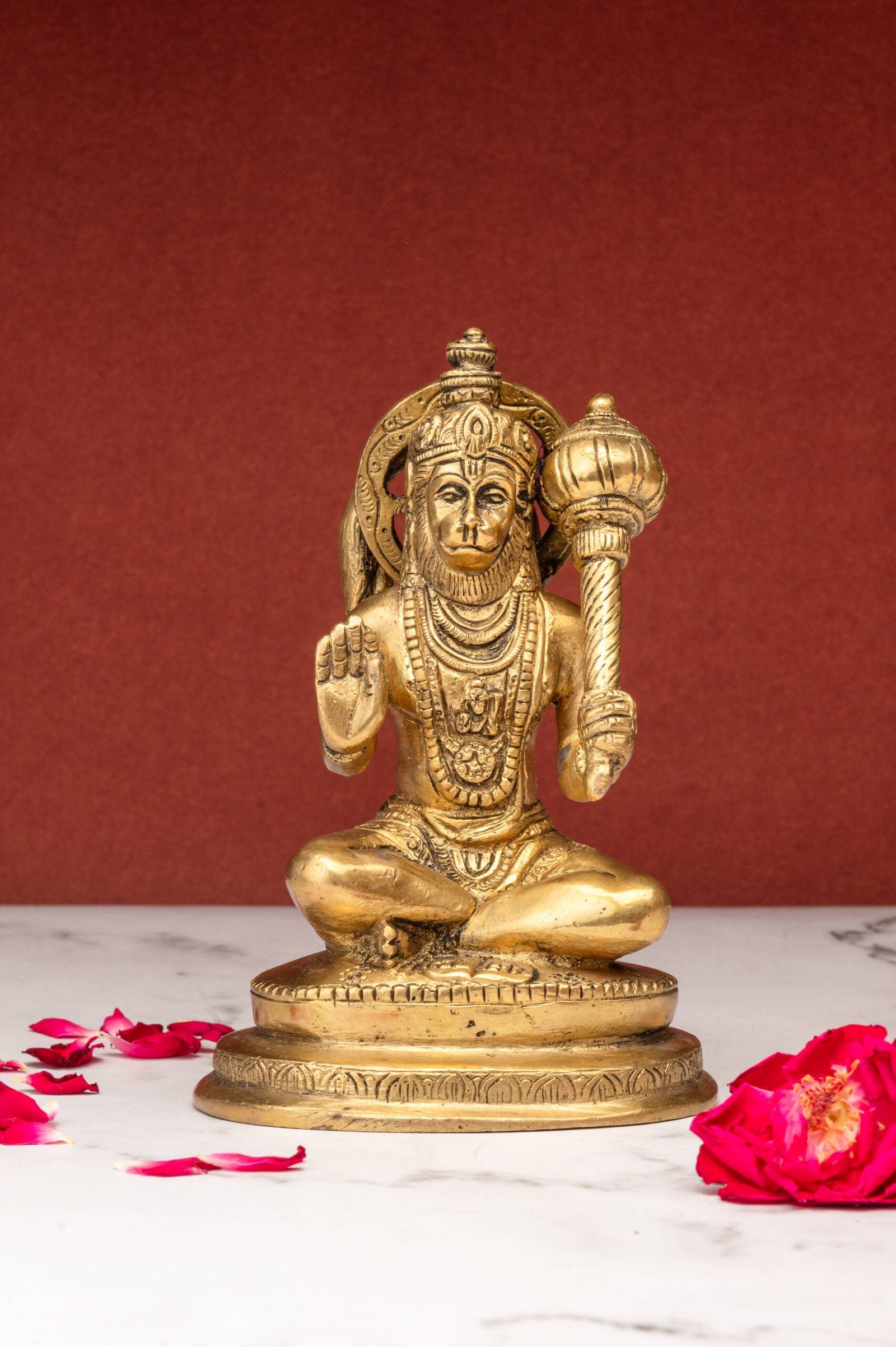 brass hanuman 25 (6) Brass Hanuman