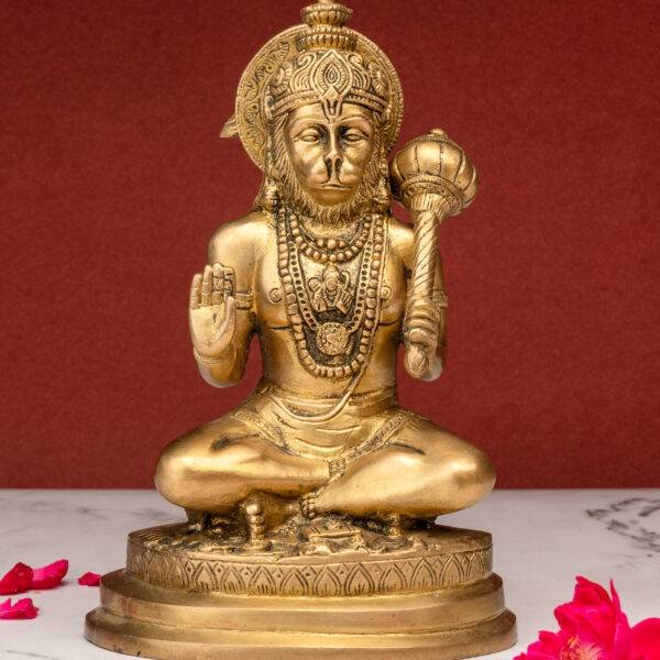 brass hanuman