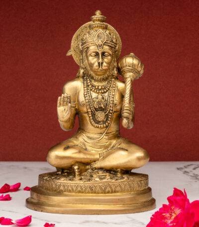 brass hanuman