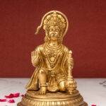 brass hanuman