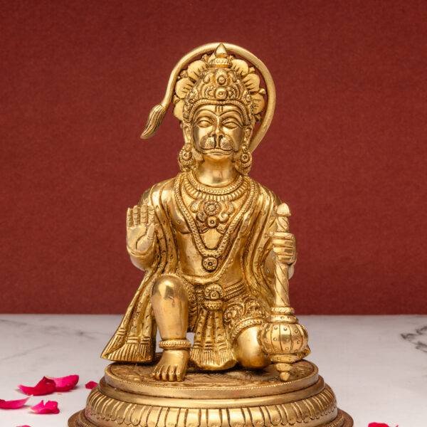 brass hanuman