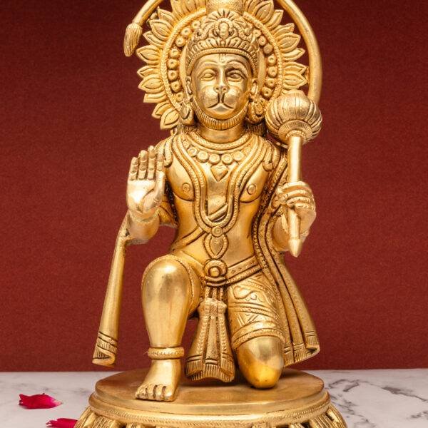 brass hanuman