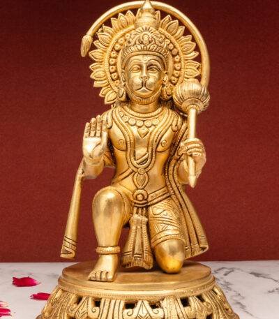 brass hanuman