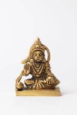 Sitting Brass Hanuman Idol Miniature - Aashirwaad Mudra - 2.5 Inch - Image 6