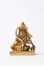Sitting Brass Hanuman Idol Miniature - Aashirwaad Mudra - 2.5 Inch - Image 3