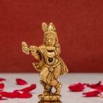 brass Krishna