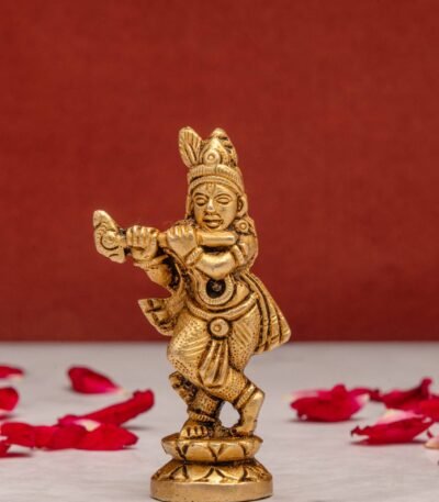 brass Krishna