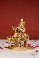 brass-krishna