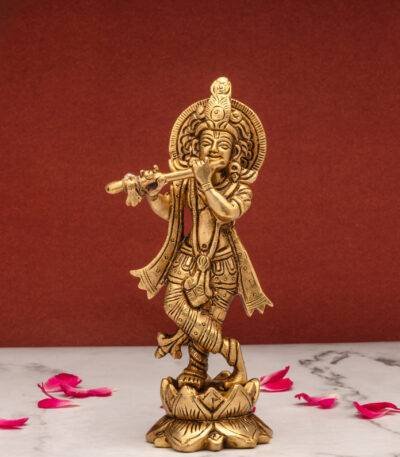 brass-krishna