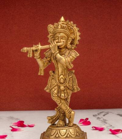brass-krishna