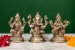 Ganesh Laxmi Saraswati Idols