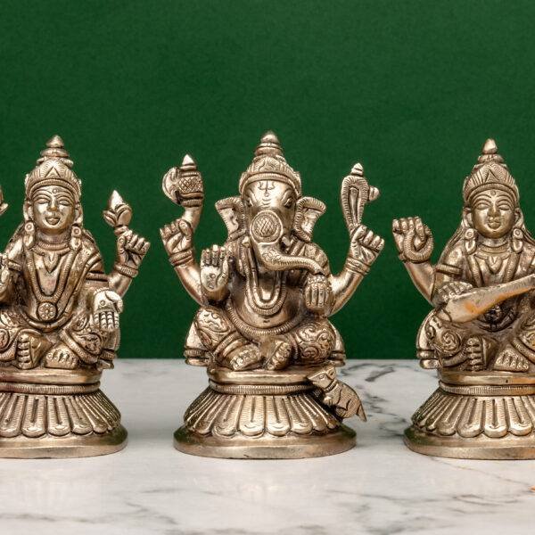 Ganesh Laxmi Saraswati Idols