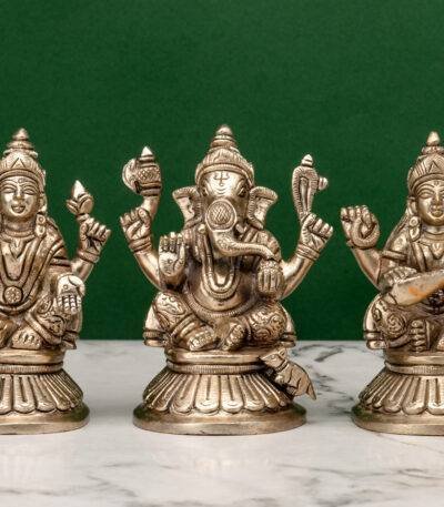Ganesh Laxmi Saraswati Idols