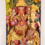 ganesha wood carving