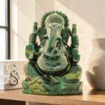 Labradorite ganesha statue