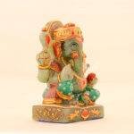 Handcrafted Jade Ganesha Idol (7.2 Inches) – Premium Hand-Carved Green Gemstone Lord Ganesha Sculpture - Image 4