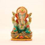 Jade Ganesha Idol