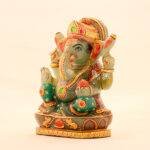 Jade Ganesha Idol