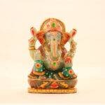 Jade Ganesha Idol